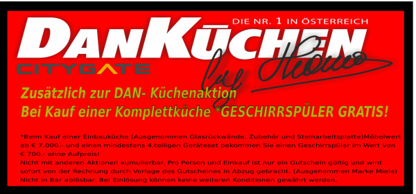 DanKüchen Citygate Kaffeemaschinen Gutschein