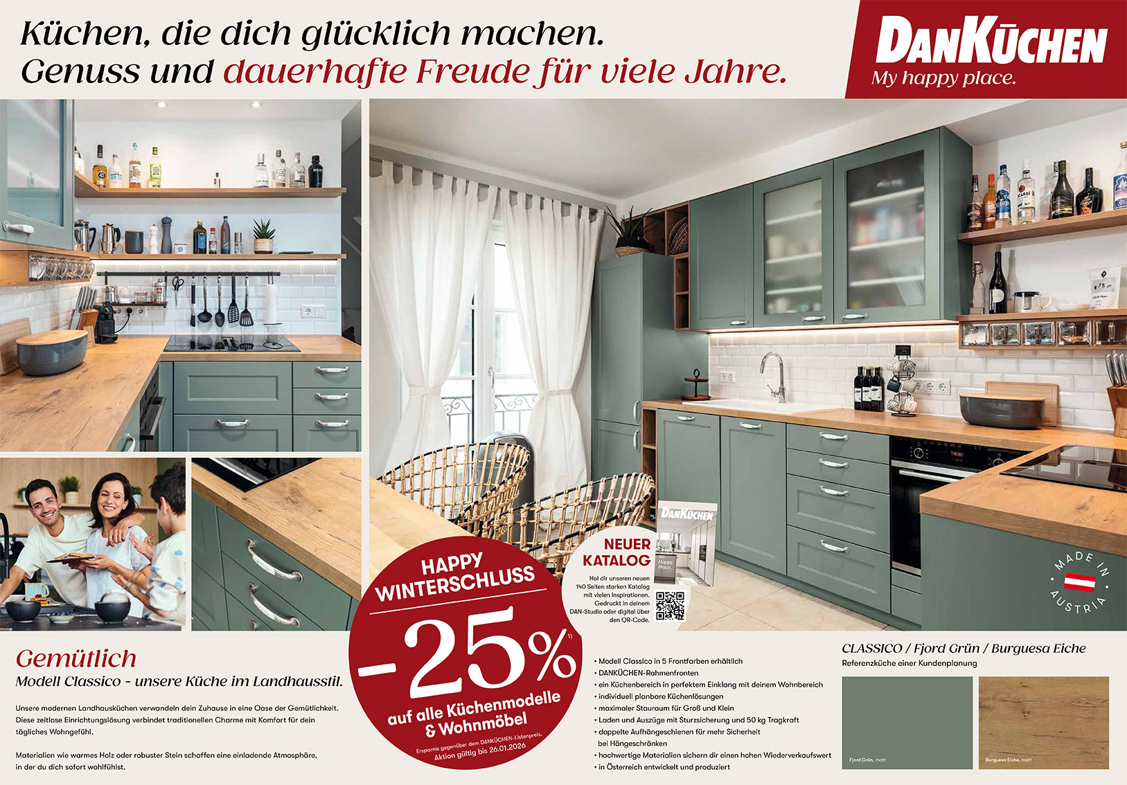 DanKuechen Echtlack -55% auf Küchen