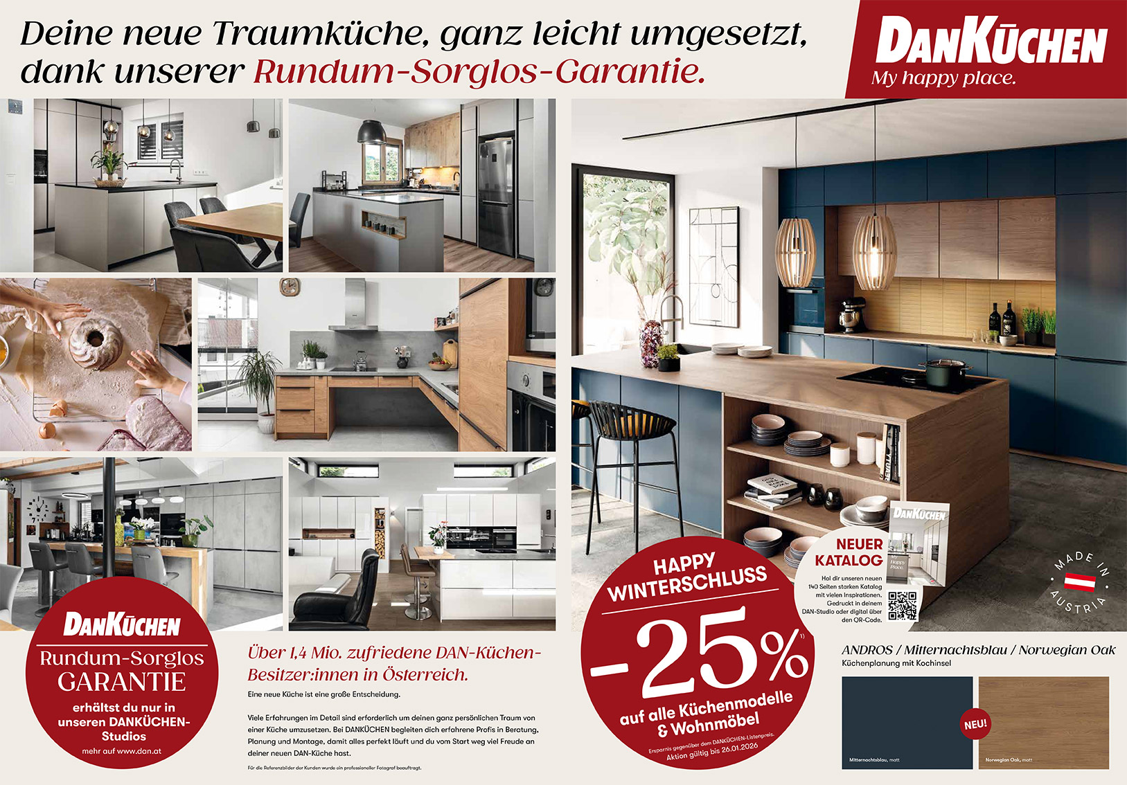 DanKuechen Echtlack -55% auf Küchen