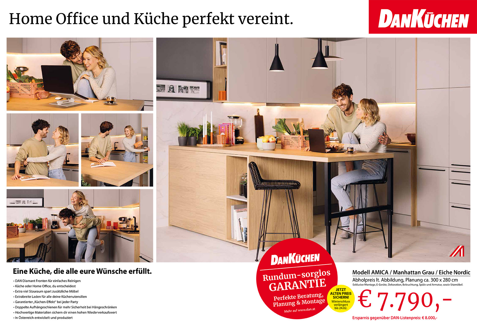DanKuechen Herbst Aktion -55% auf Küchen